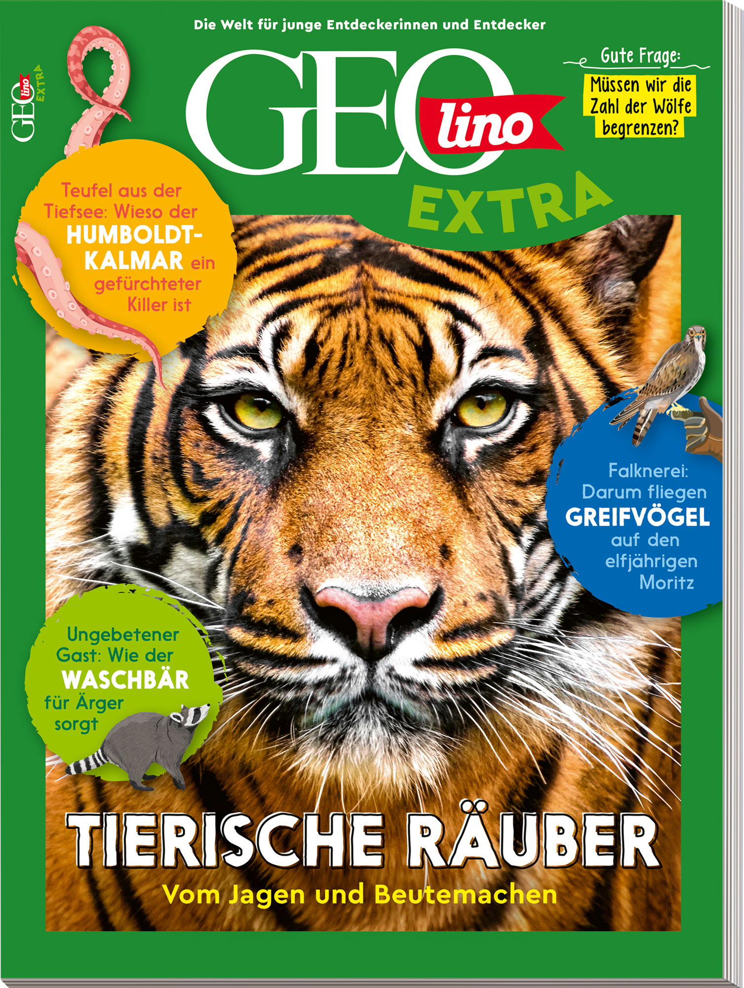 GEOLINO EXTRA „TIERISCHE RÄUBER“