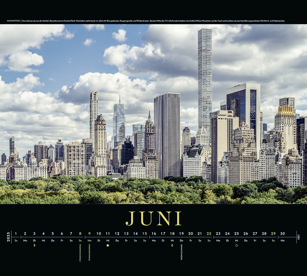 Kalender "New York" 2025