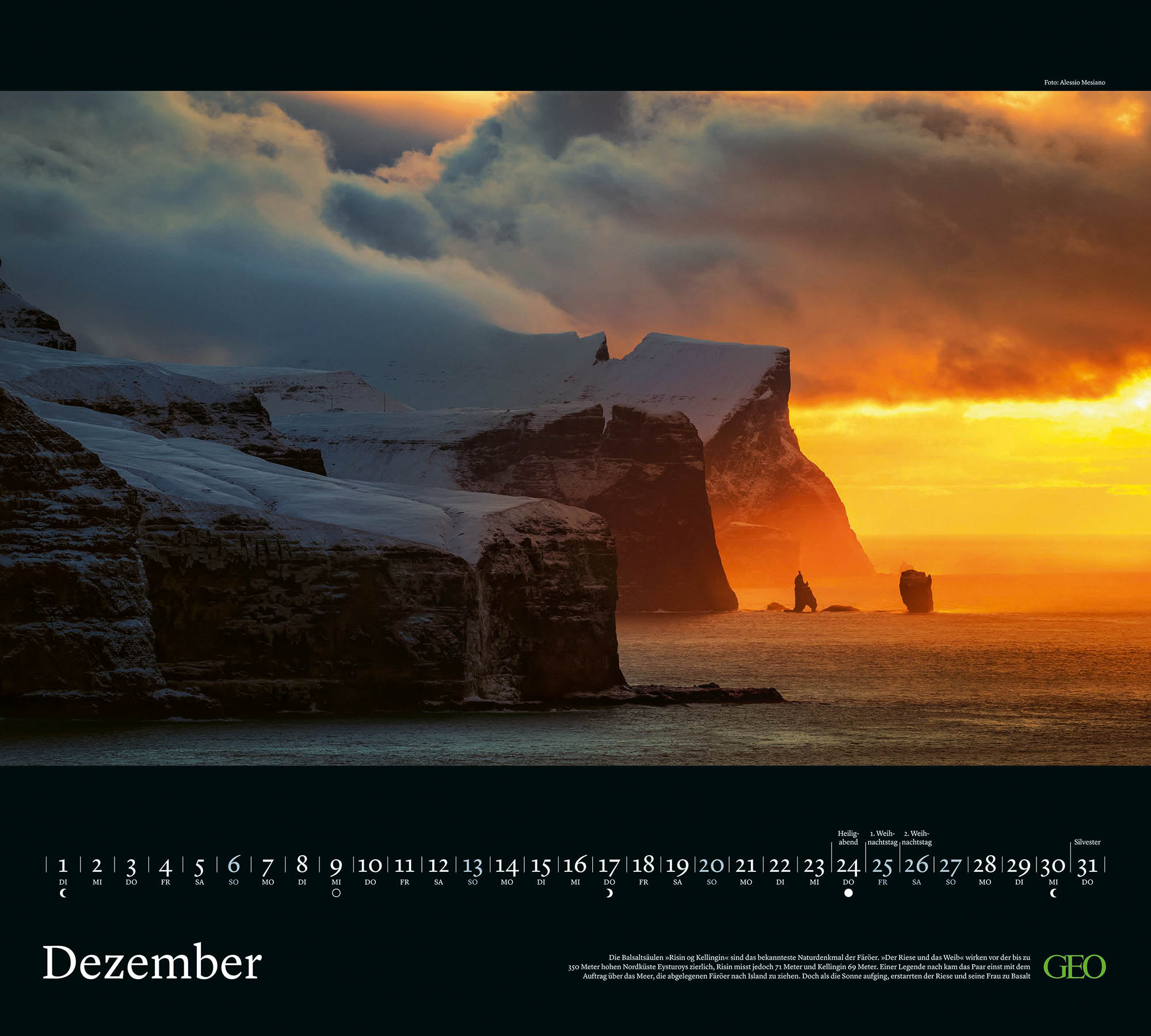 Kalender "Im Licht des Nordens" 2026