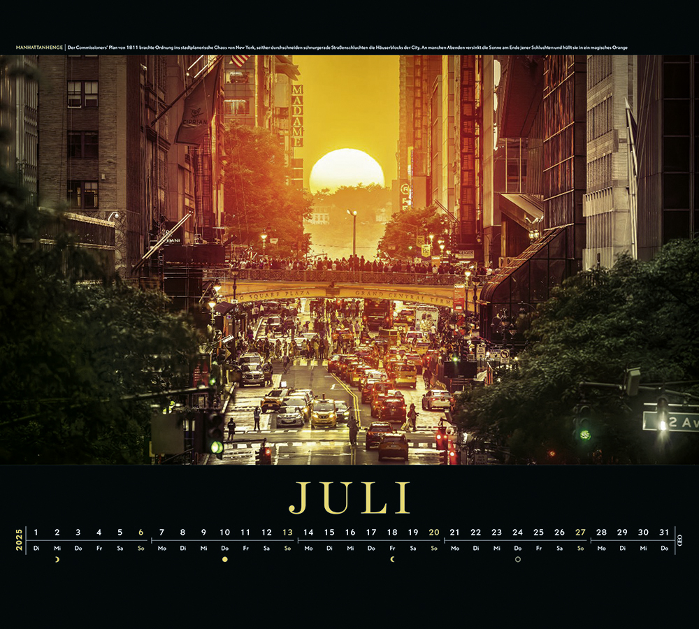 Kalender "New York" 2025