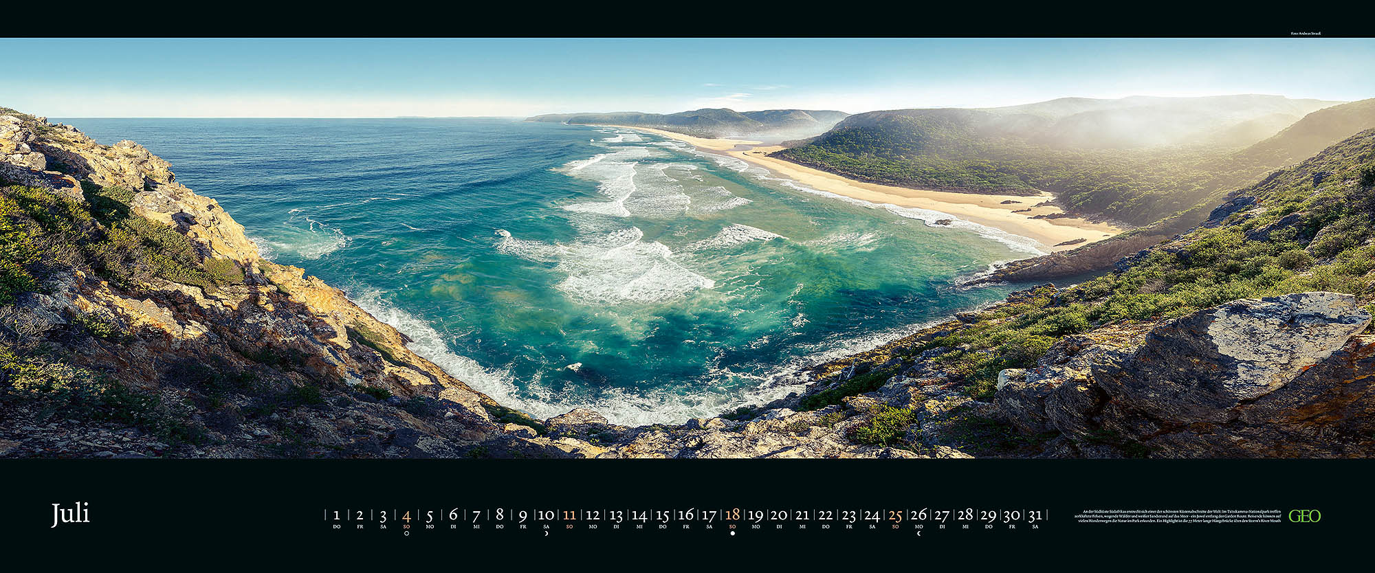 Panorama-Kalender Abo "Meeresweiten" 2027