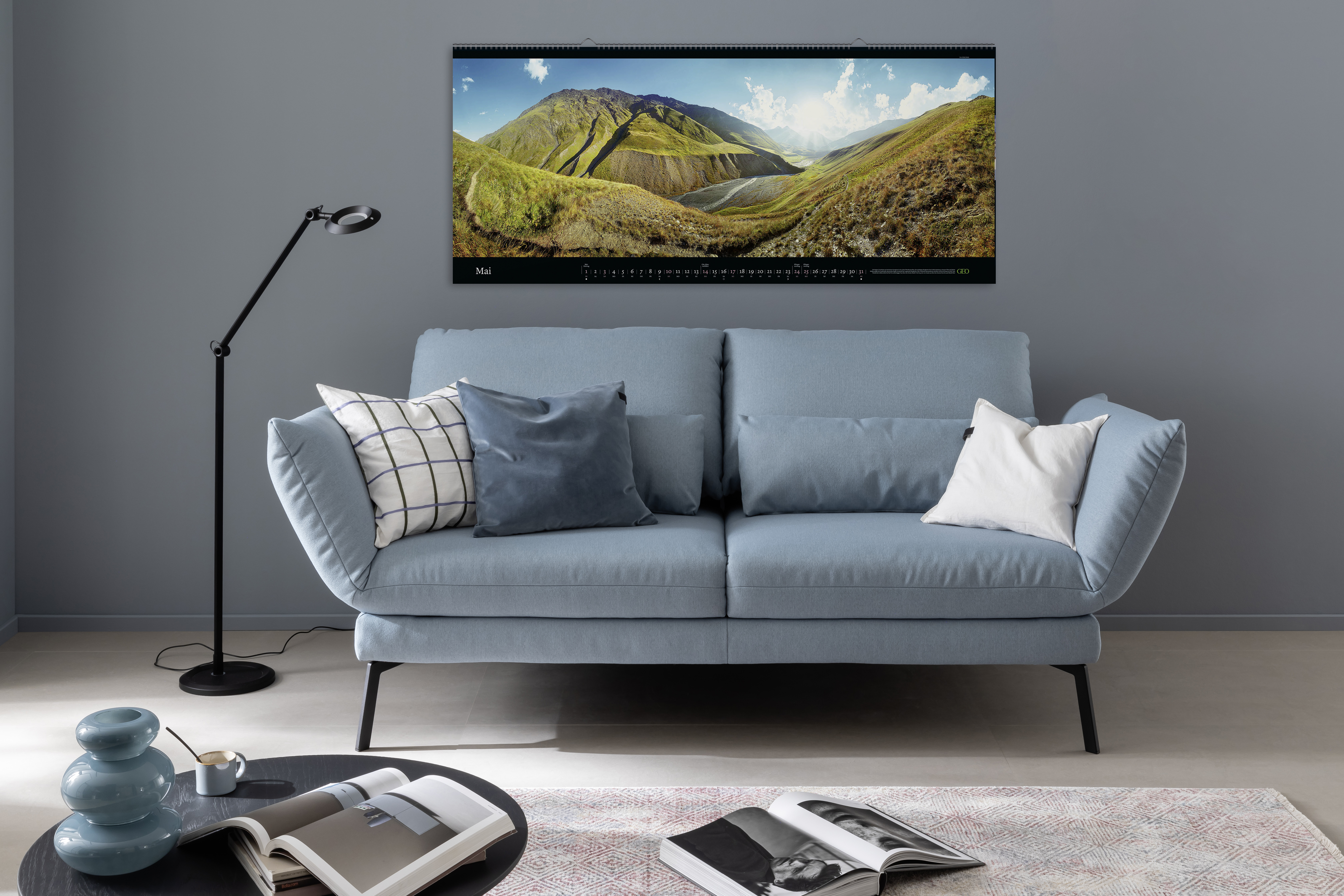 Panorama-Kalender "Der Blick ins Weite" 2026