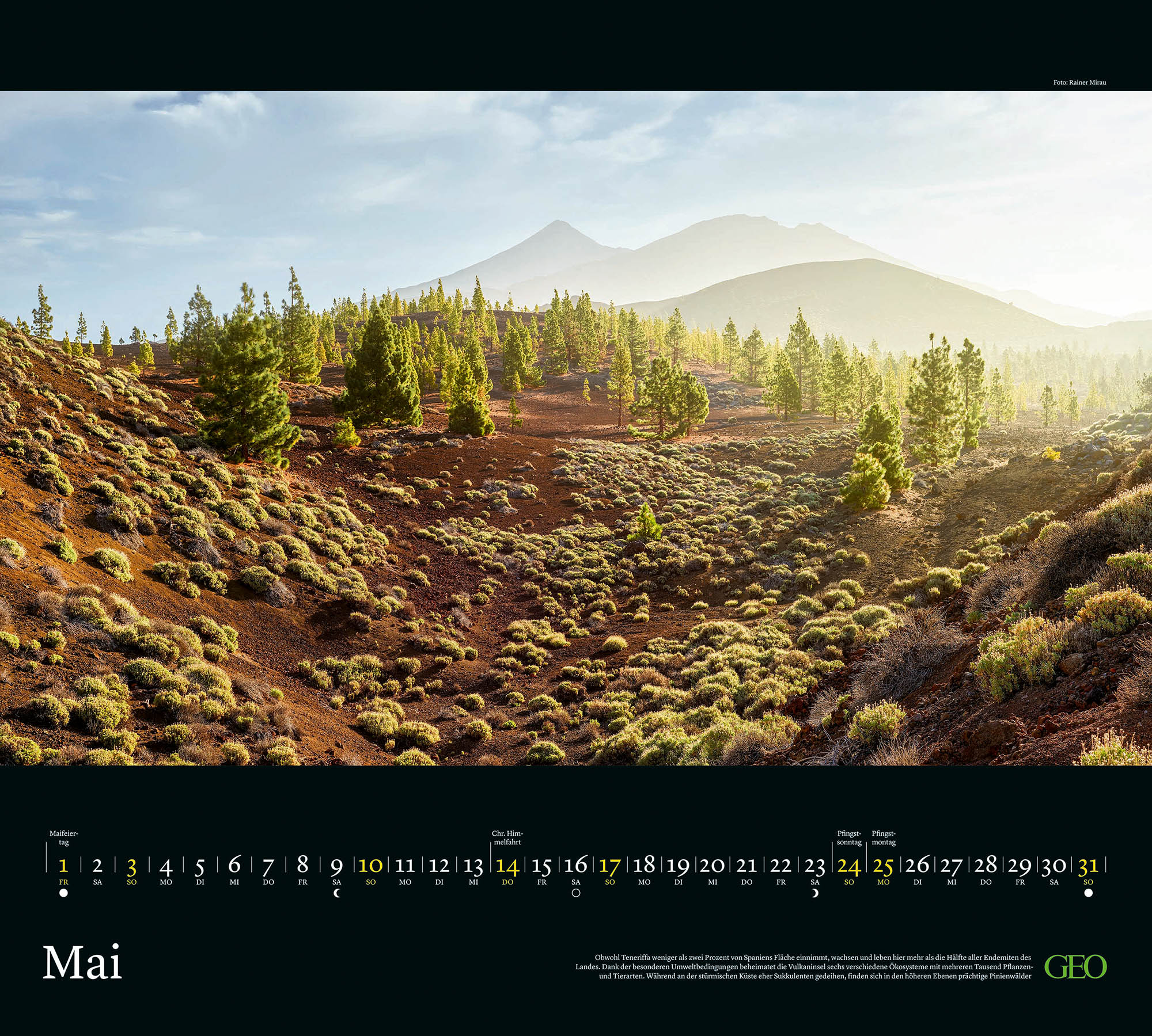 Kalender "Traumziele" 2026