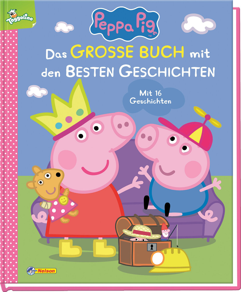 NELSON Peppa Pig „Das große Buch mit den besten Geschichten“