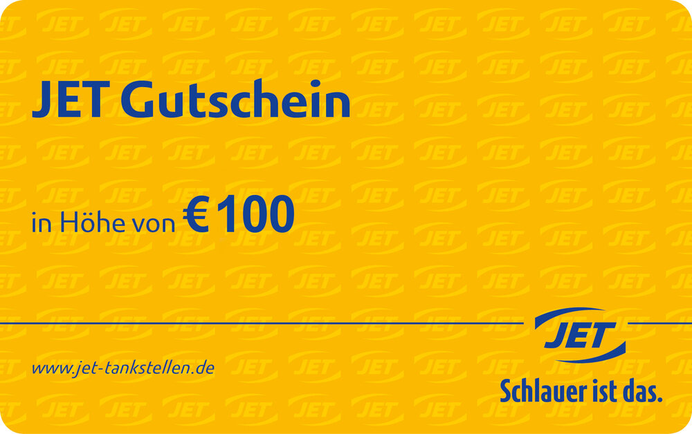 JET-Gutschein 100,– €