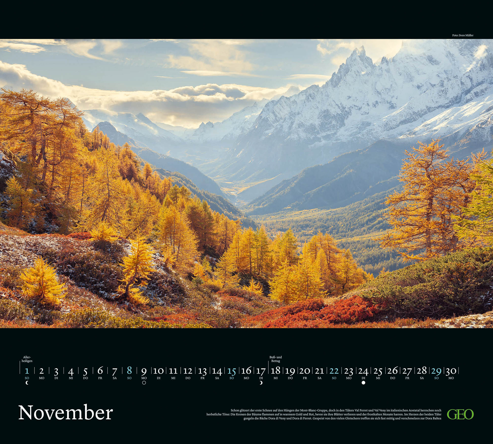 Kalender "Traumziele" 2026