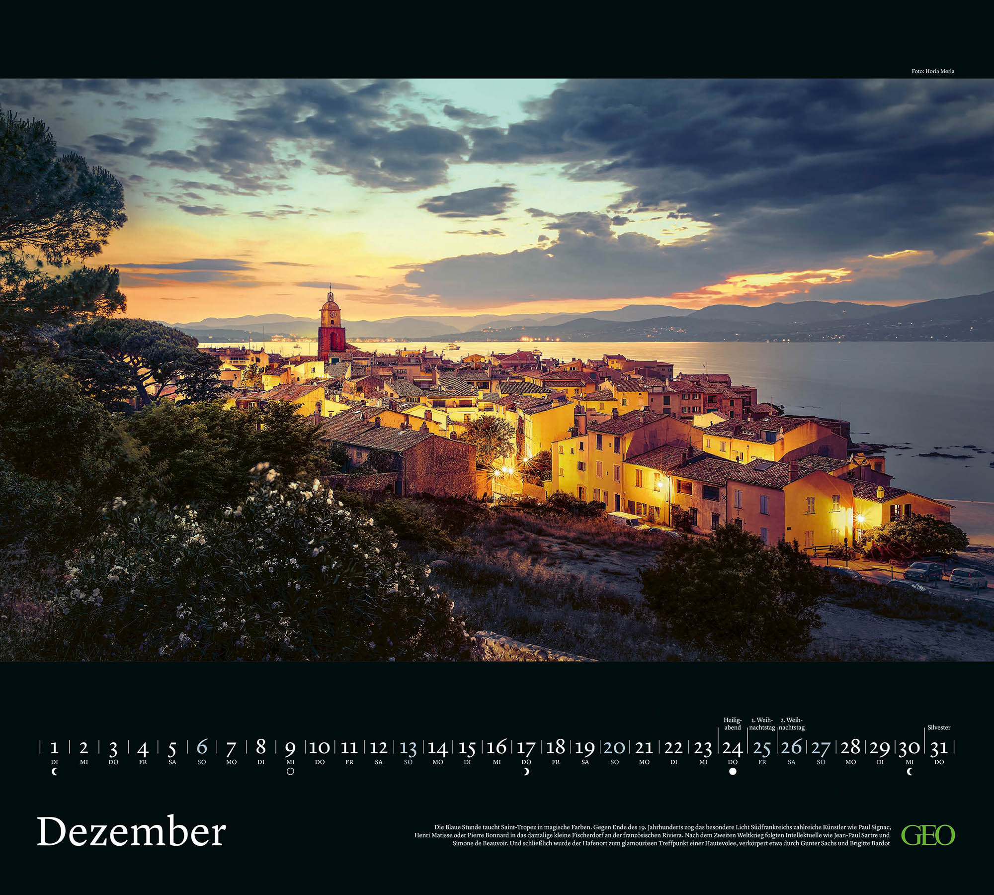 Kalender "Im Licht des Südens" 2026