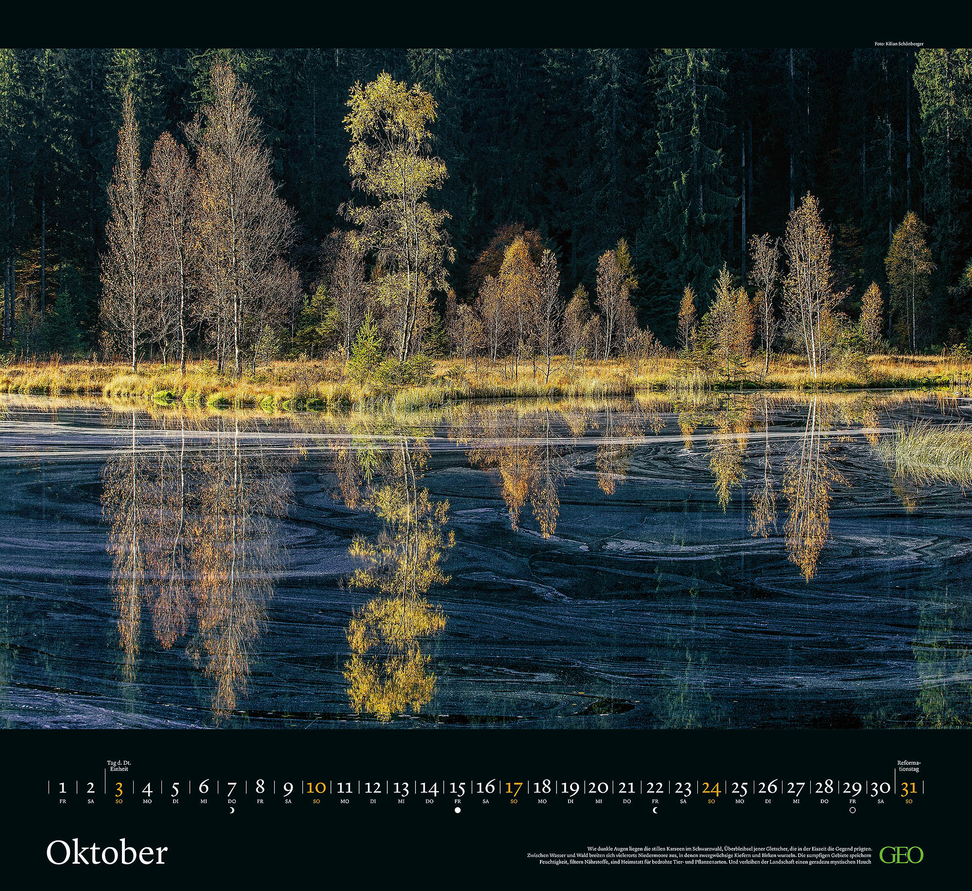 Kalender "Sehnsucht Wald" 2027
