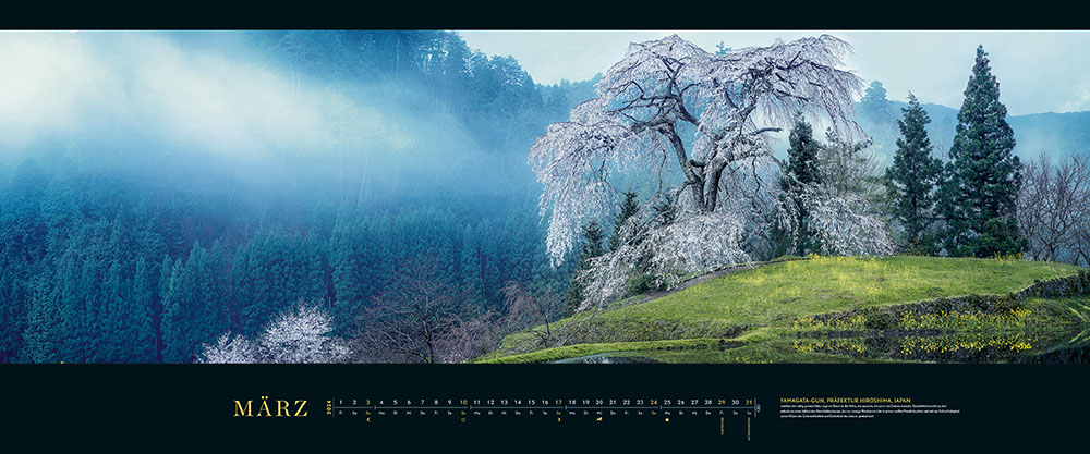 Panorama-Kalender "Orte der Stille" 2024