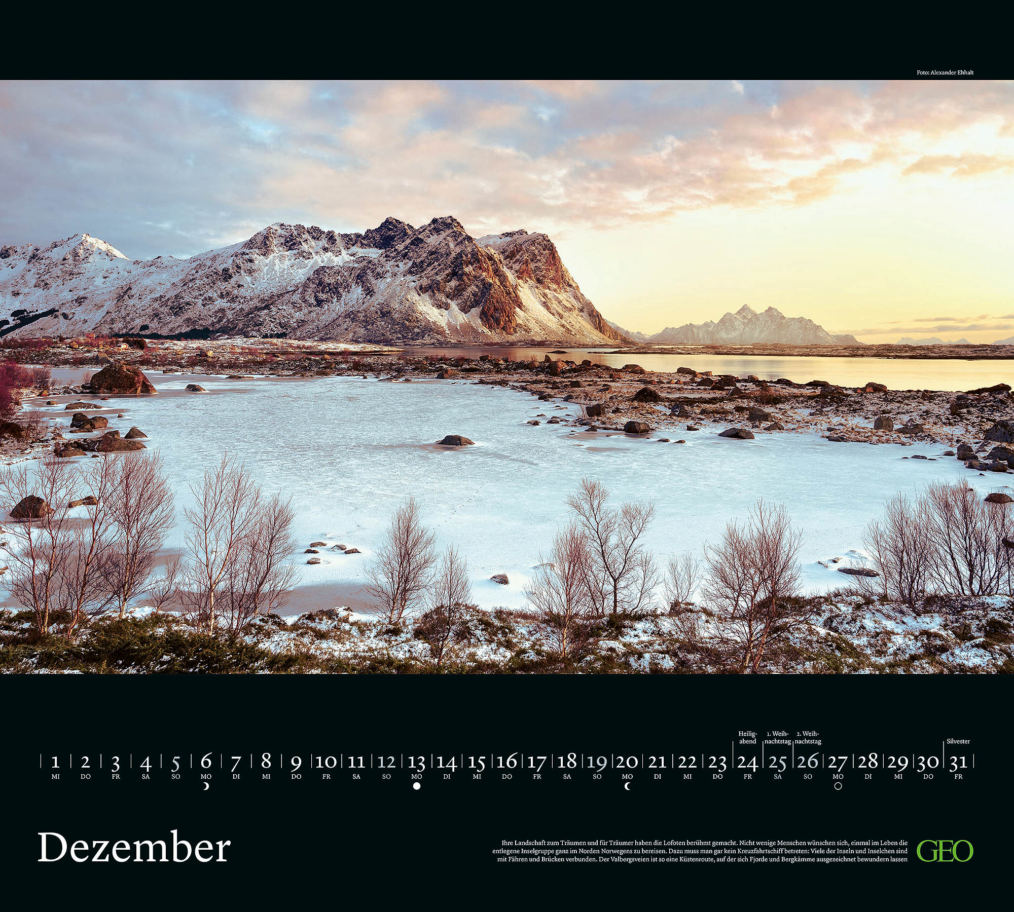 Kalender "Im Licht des Nordens" 2027
