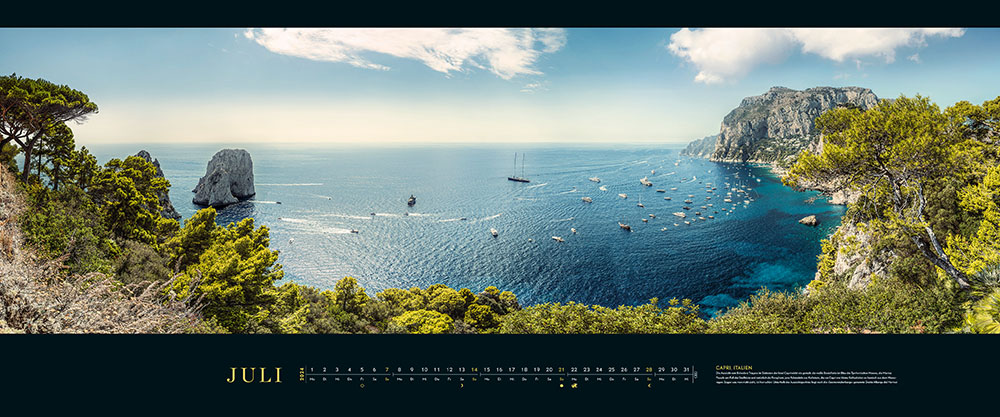 Panorama-Kalender "Meeresweiten" 2024