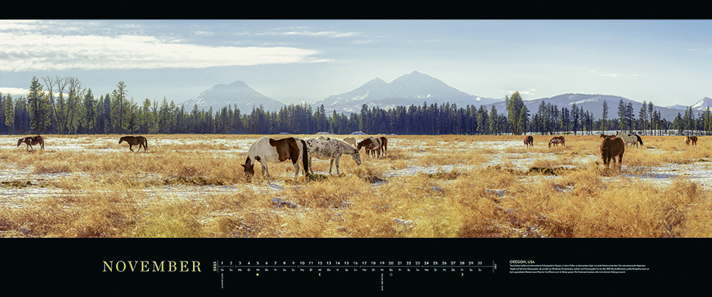 Panorama-Kalender "Orte der Stille" 2025