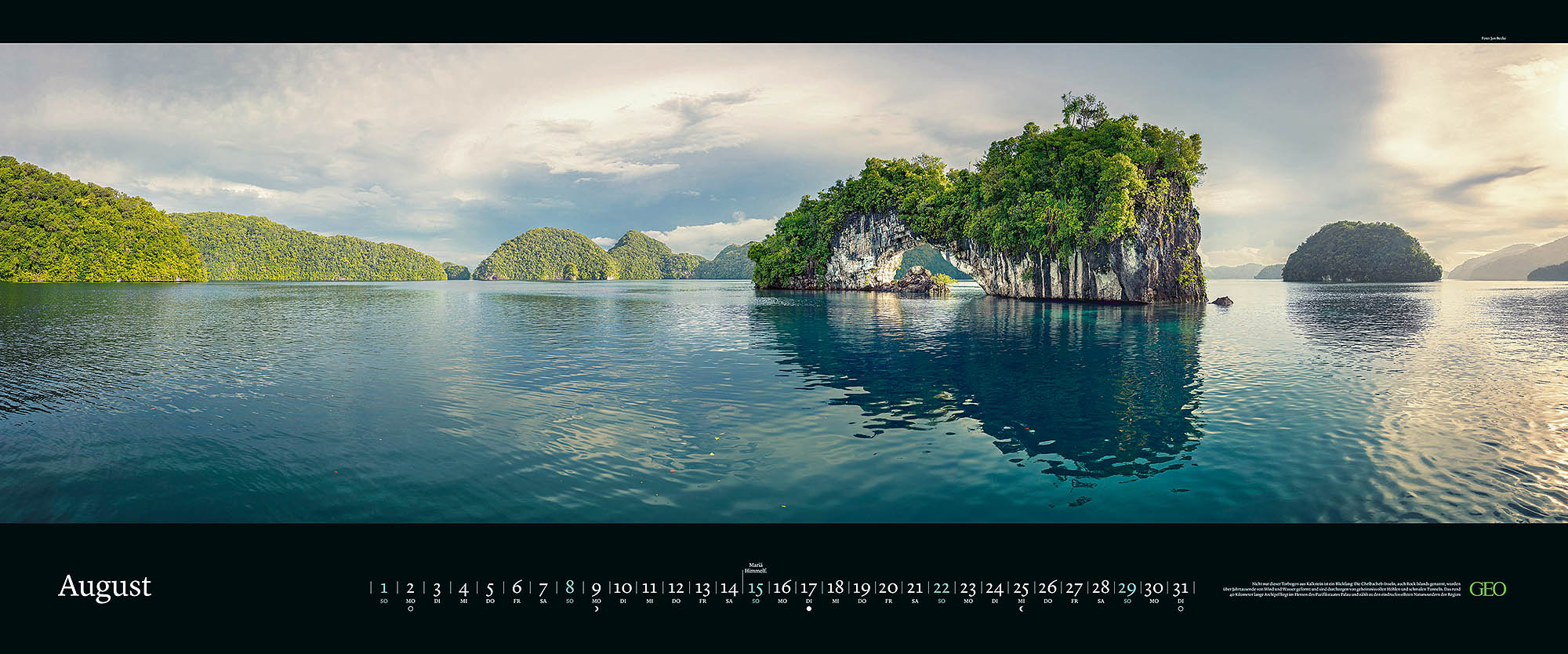 Panorama-Kalender Abo "Meeresweiten" 2027
