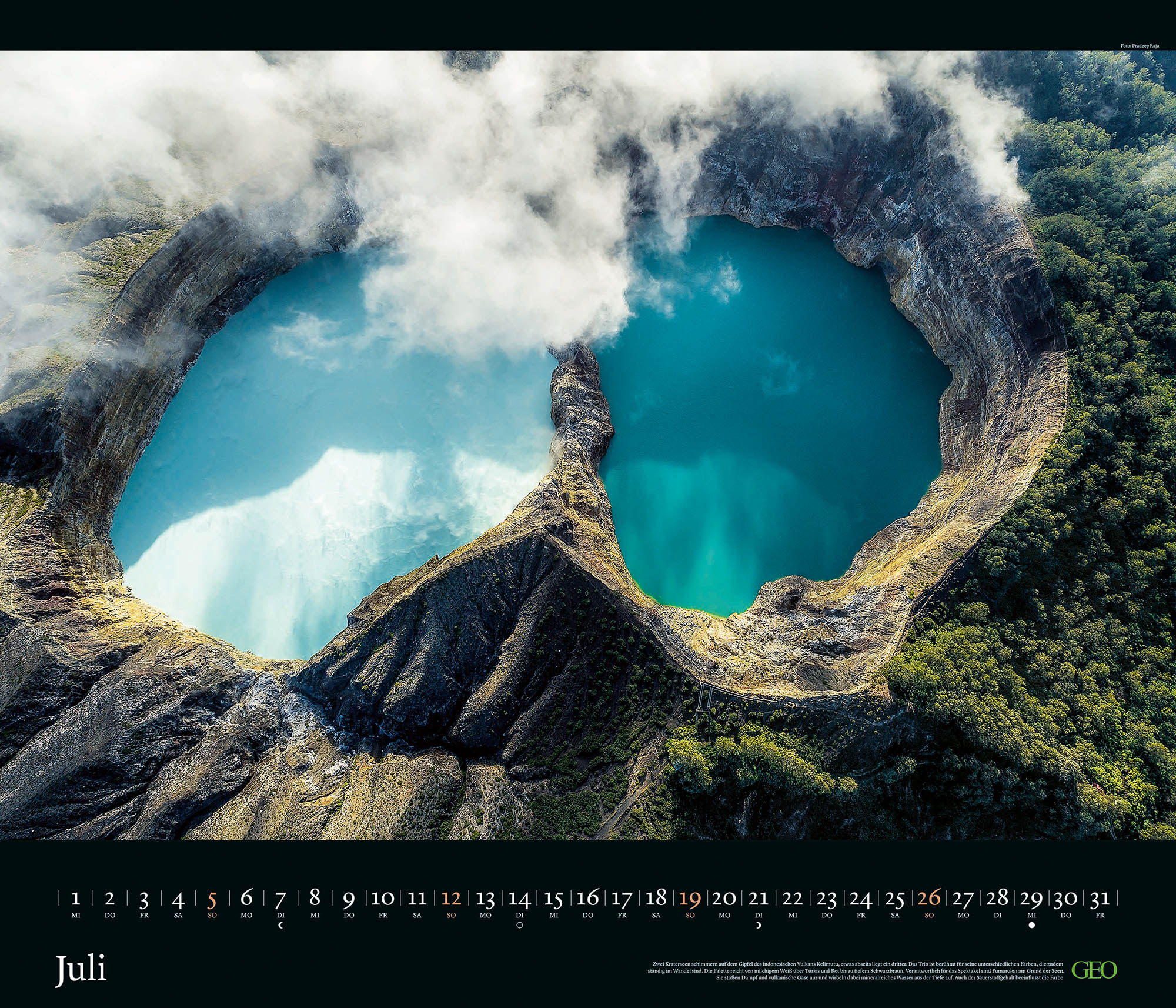 Edition-Kalender "Kräfte der Natur" 2026