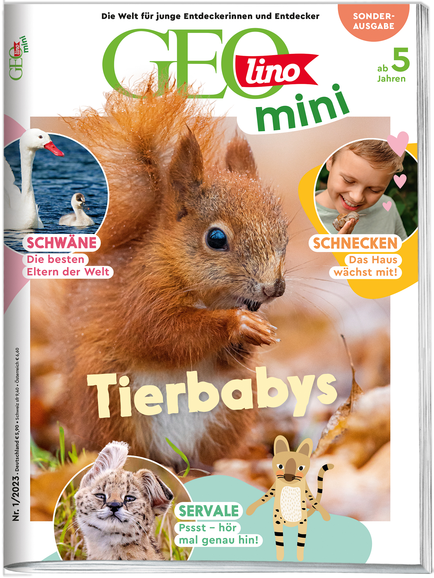 GEOLINO MINI Sonderheft „Tierbabys“