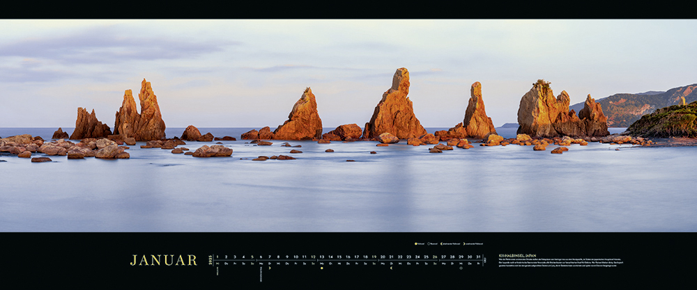 Panorama-Kalender "Meeresweiten" 2025 bestellen