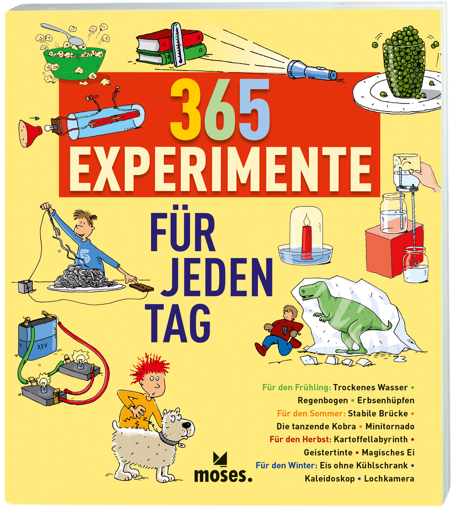 MOSES &bdquo;365 Experimente f&uuml;r jeden Tag&ldquo;