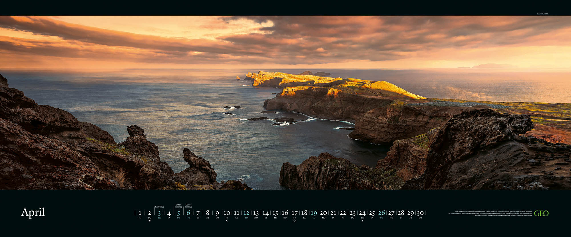 Panorama-Kalender "Orte der Stille" 2026