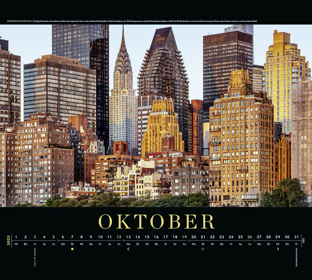 Kalender "New York" 2025