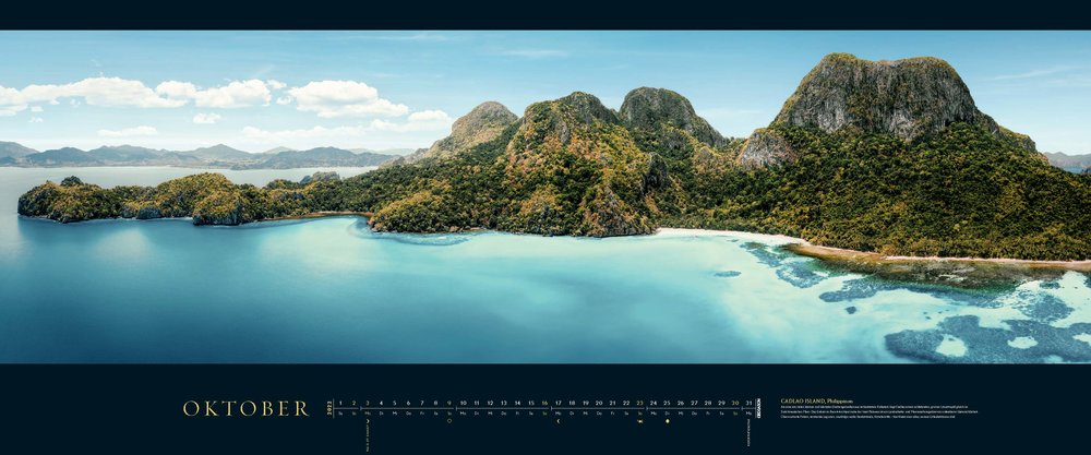 Panorama-Kalender "Meeresweiten" 2022