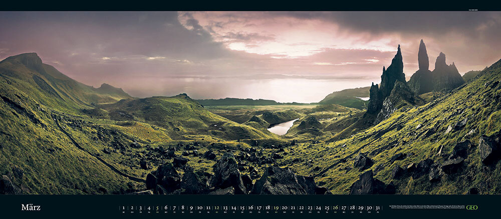 Panorama-Kalender "Der Blick ins Weite" 2023