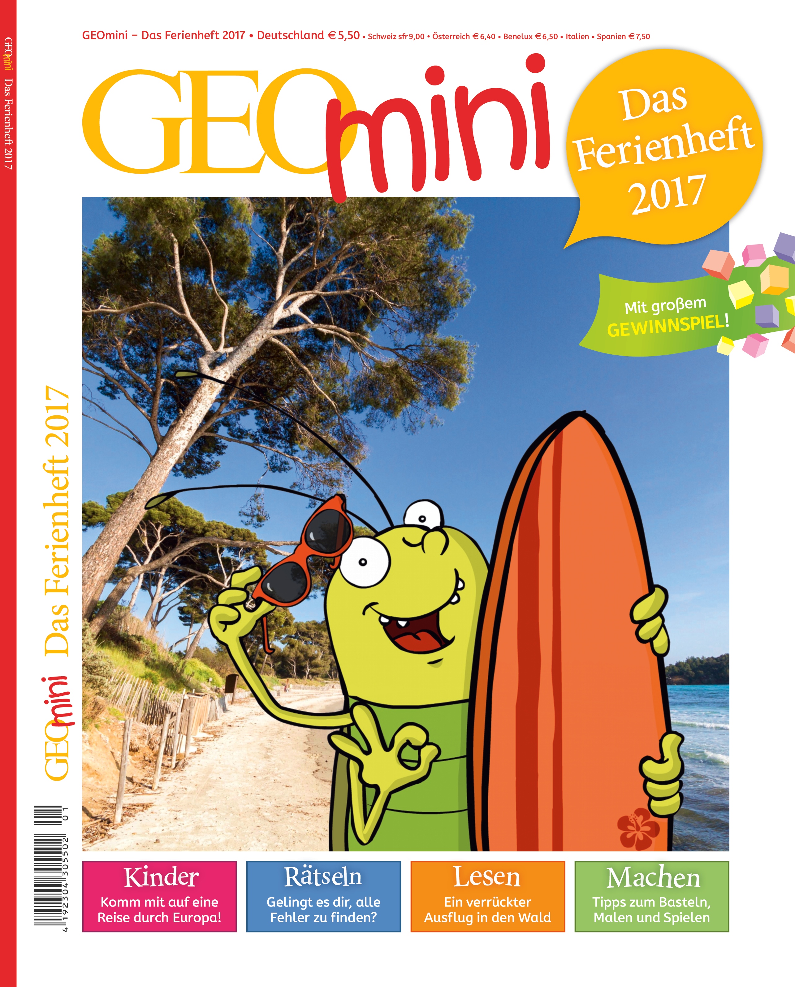 GEOLINO MINI Ferienheft 01/2017 – jetzt im Online-Shop bestellen