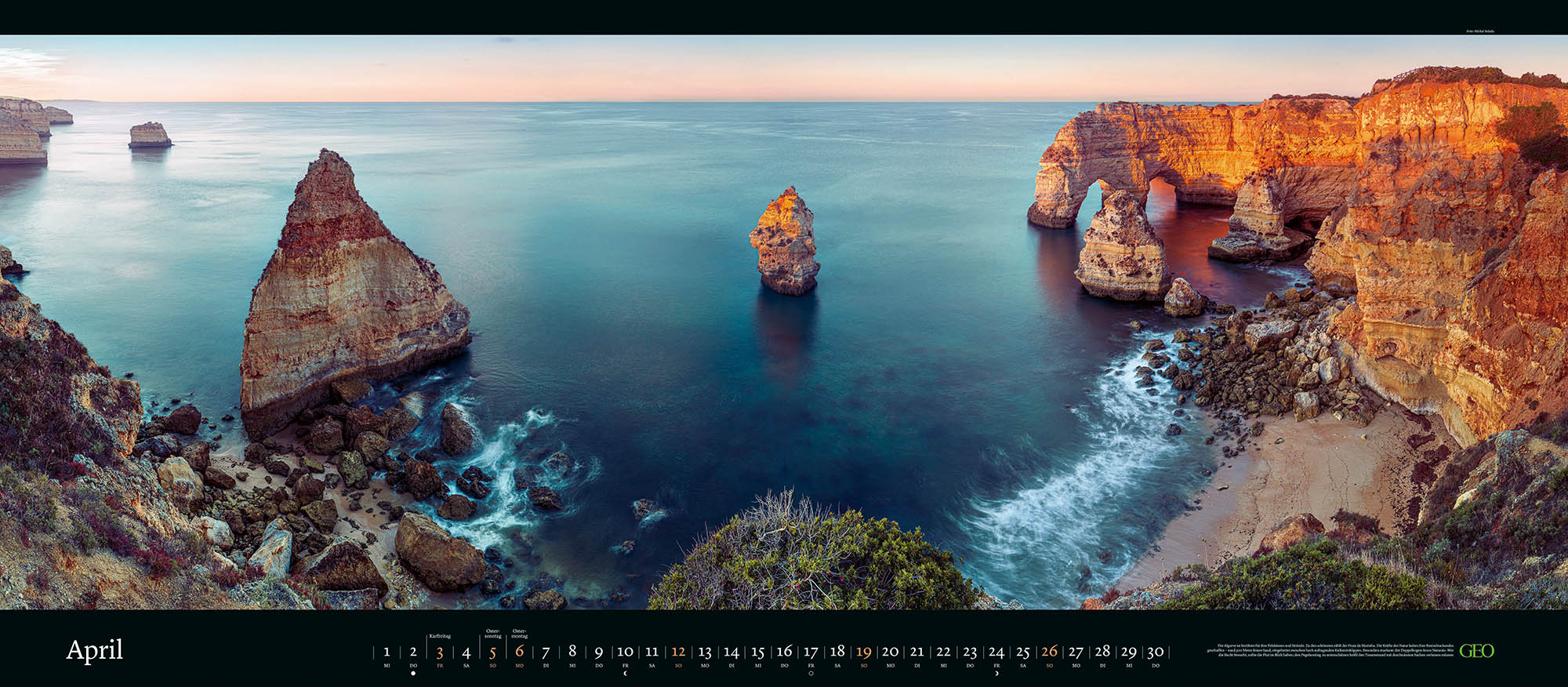 Panorama-Kalender "Der Blick ins Weite" 2026