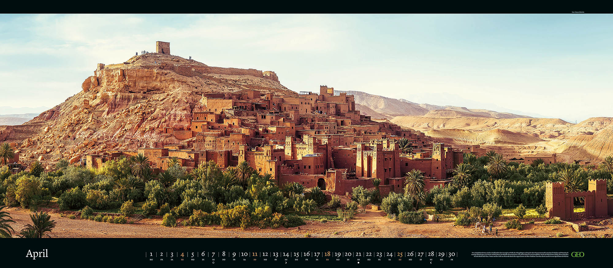 Panorama-Kalender Abo "Der Blick ins Weite" 2027