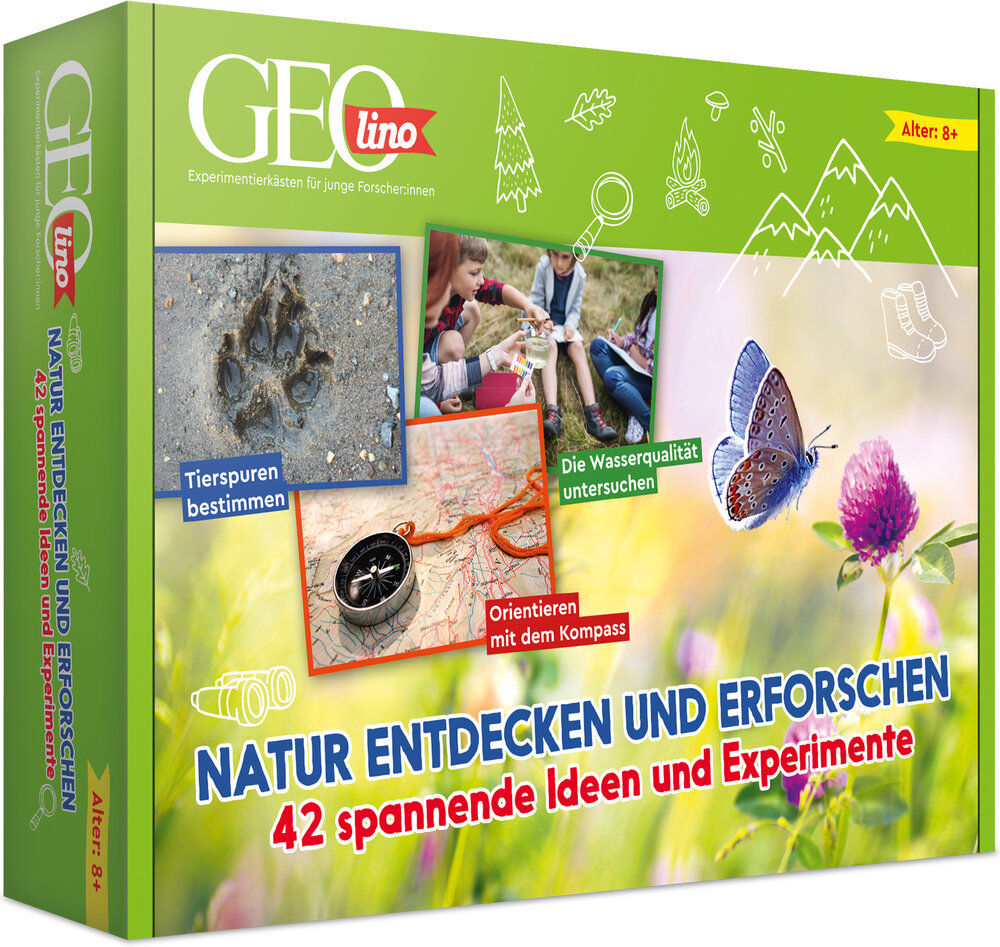 GEOLINO-Experimentierkasten „Natur entdecken und erforschen“