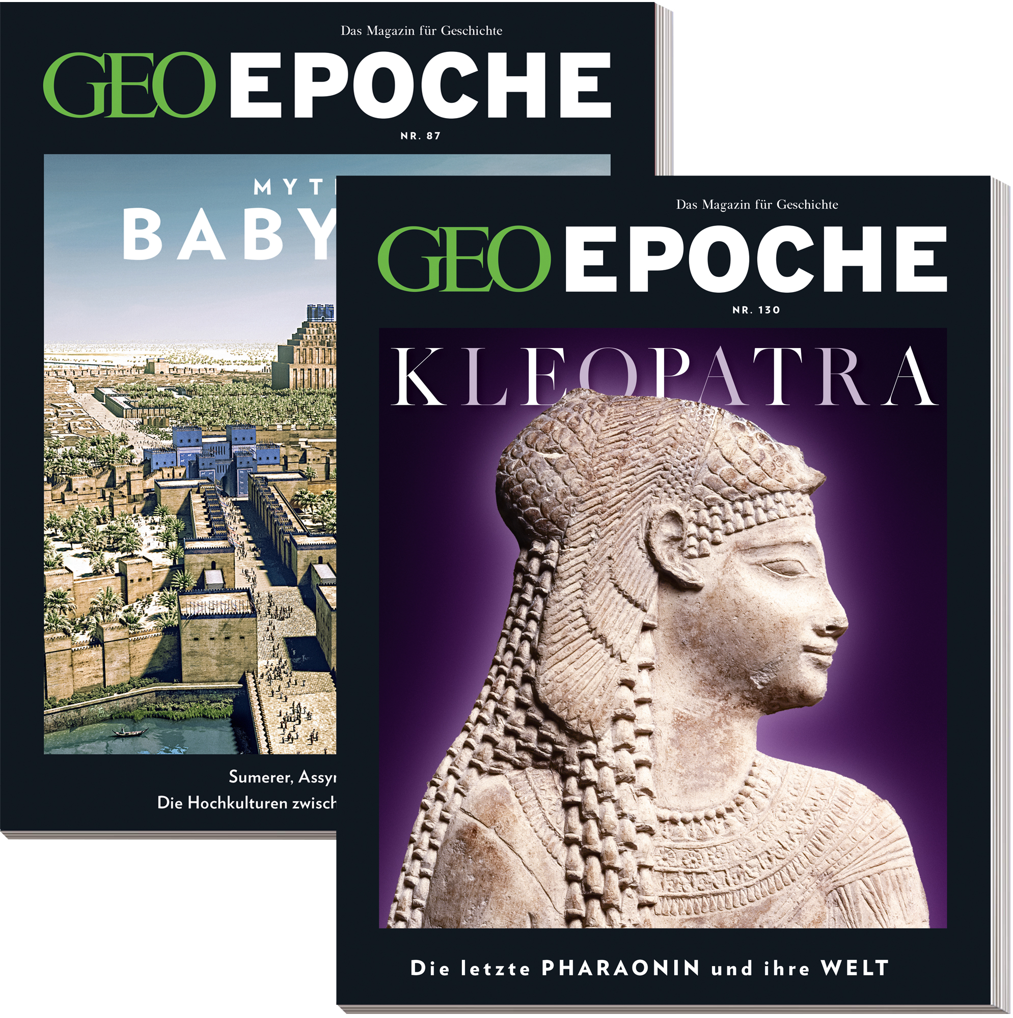 GEO EPOCHE-Besteller „Babylon“ & „Kleopatra“