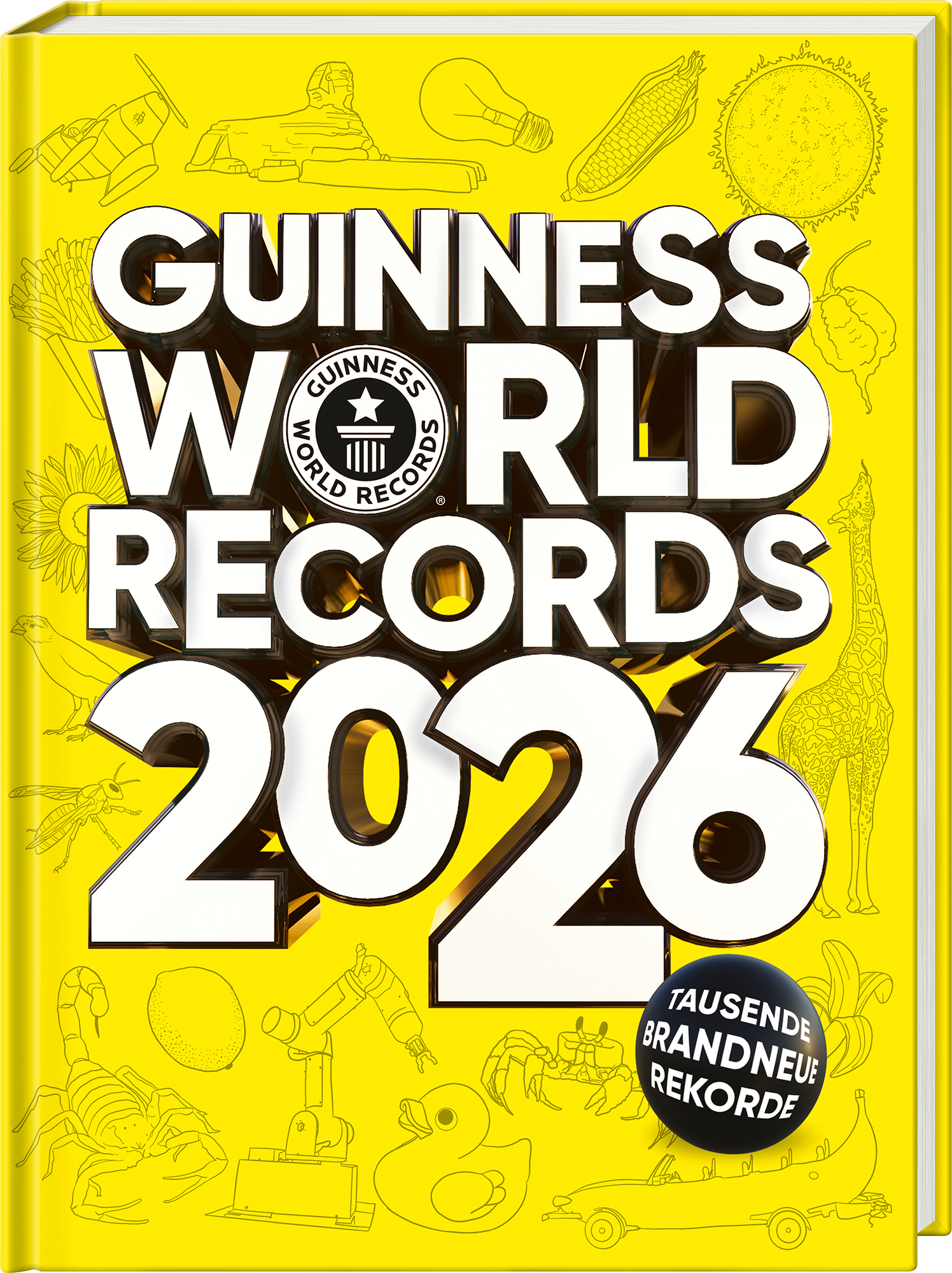 Buch &bdquo;Guinness World Records 2026&ldquo;