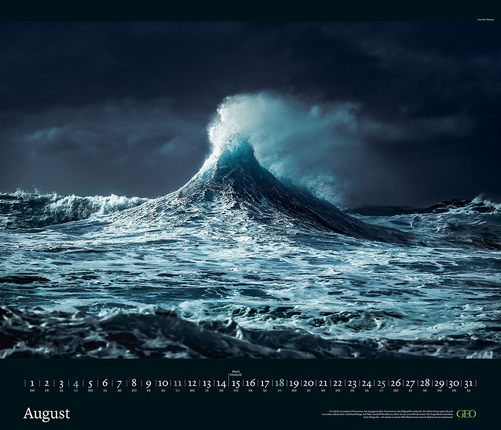 Edition-Kalender "Kräfte der Natur" 2024