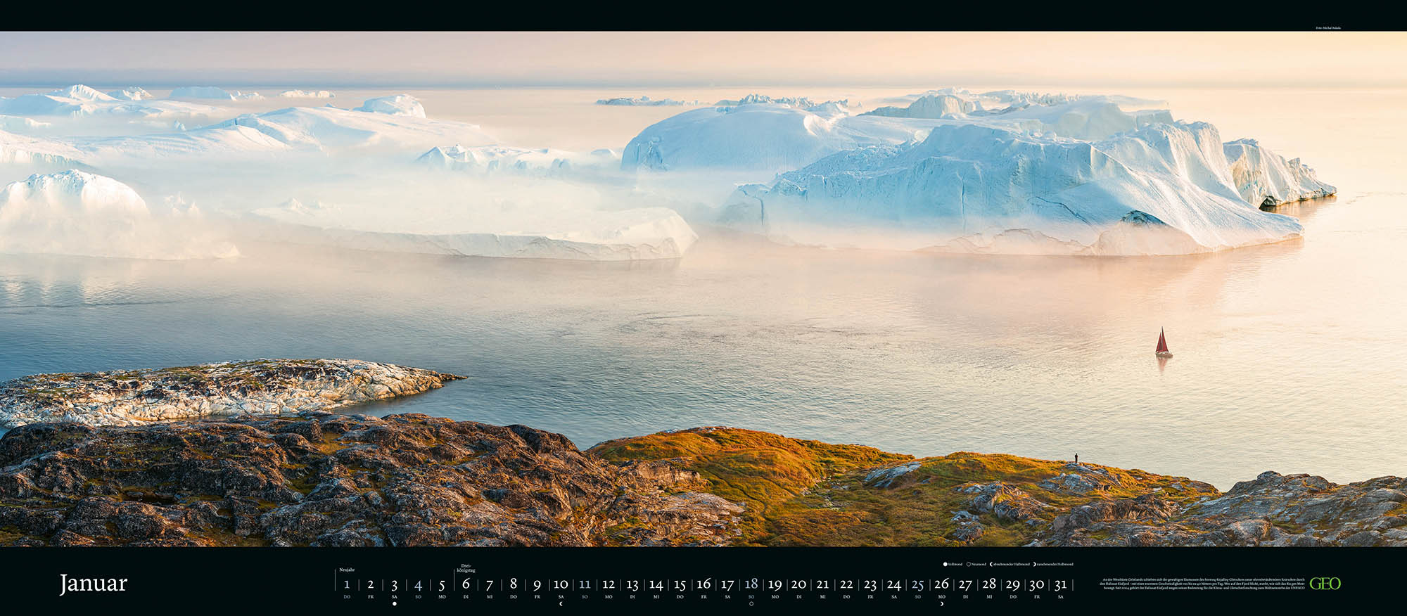 Panorama-Kalender "Der Blick ins Weite" 2026