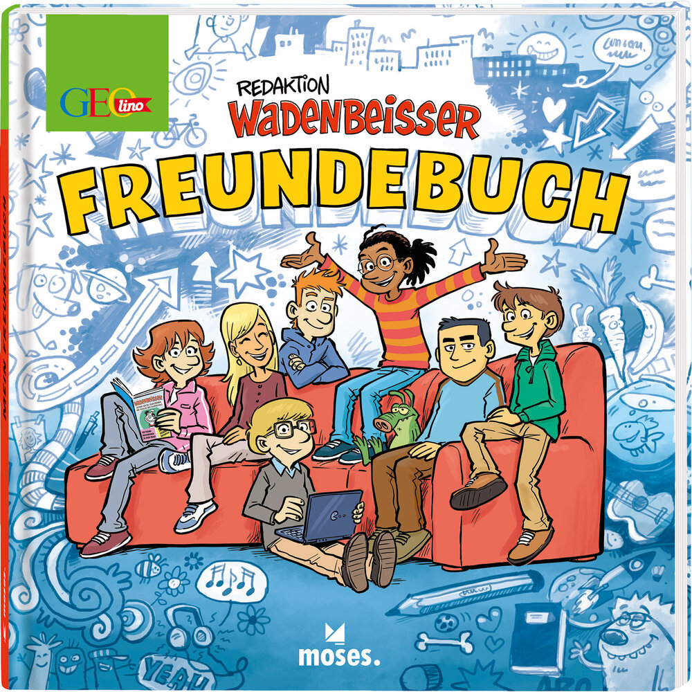 Buch "Wadenbeißer Freundebuch"
