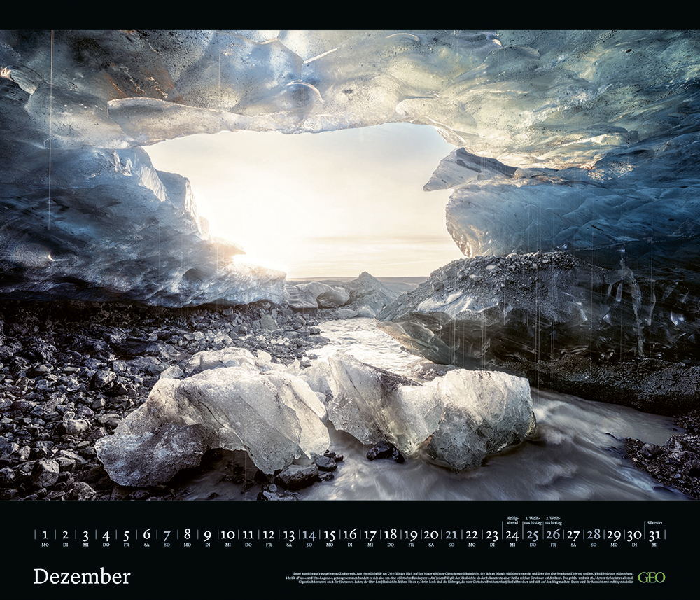 Edition-Kalender "Kräfte der Natur" 2025