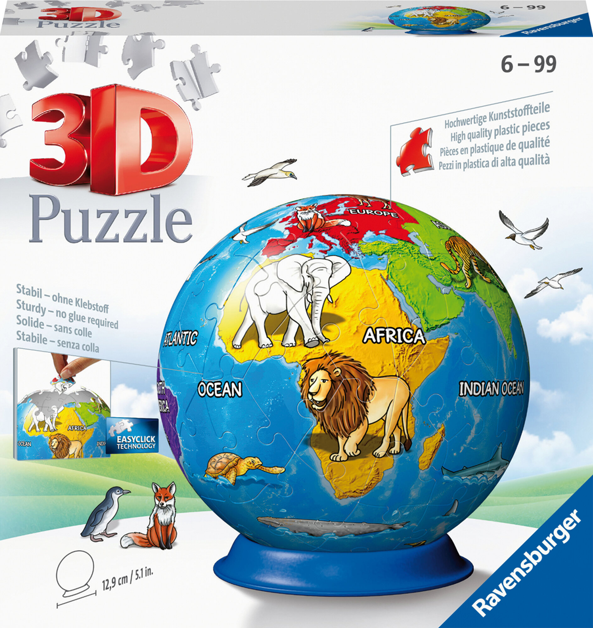3D Puzzle Ball Kindererde 11840