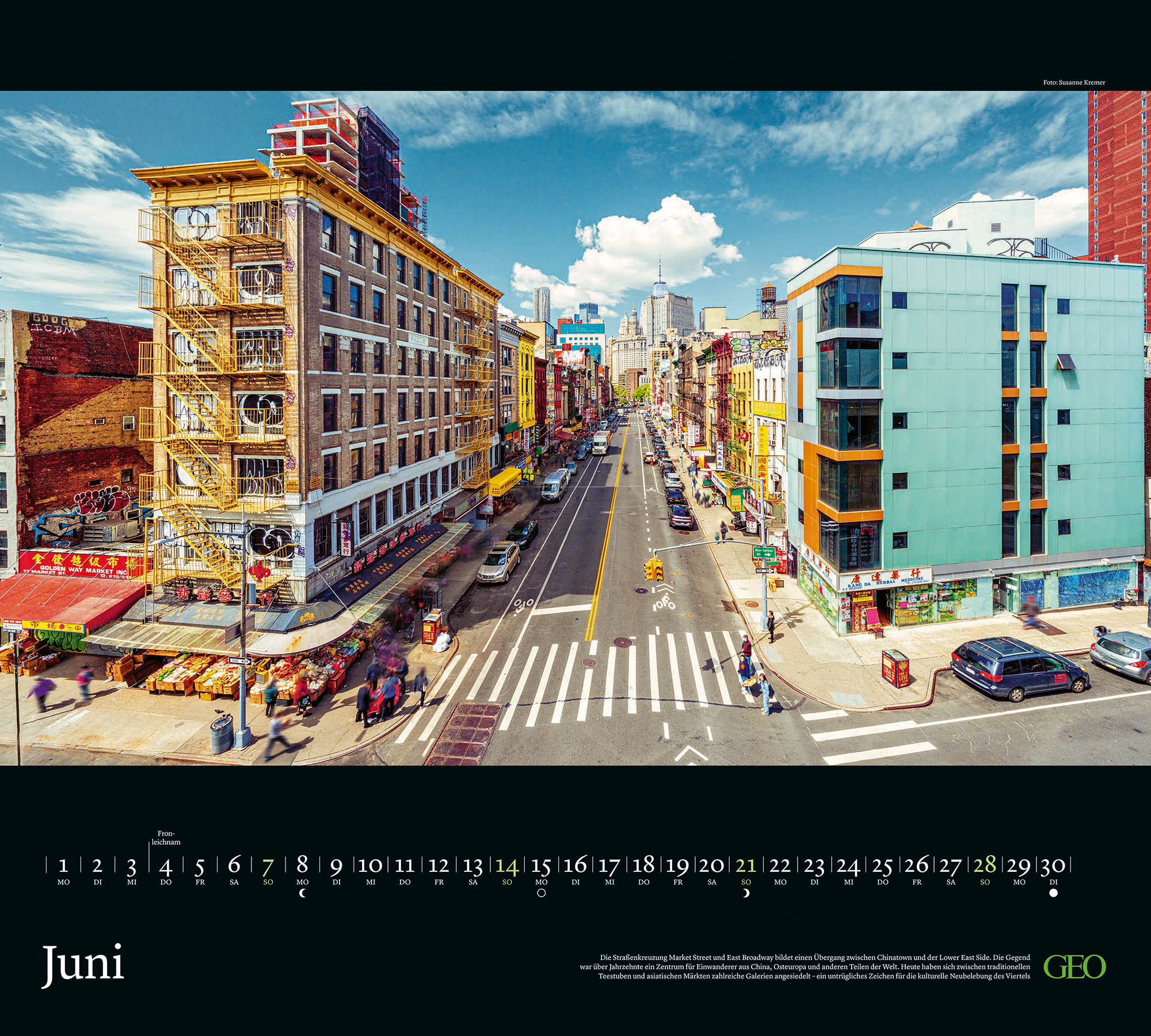 Kalender "New York" 2026