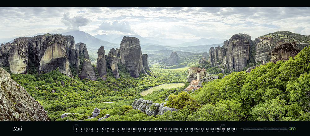 Panorama-Kalender "Der Blick ins Weite" 2025