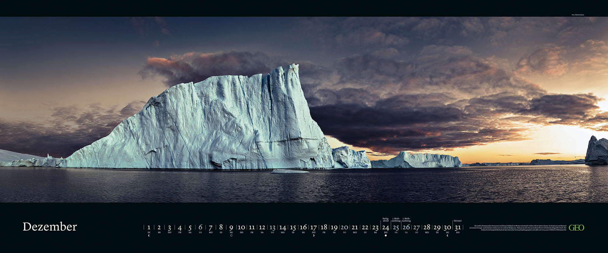 Panorama-Kalender "Meeresweiten" 2026