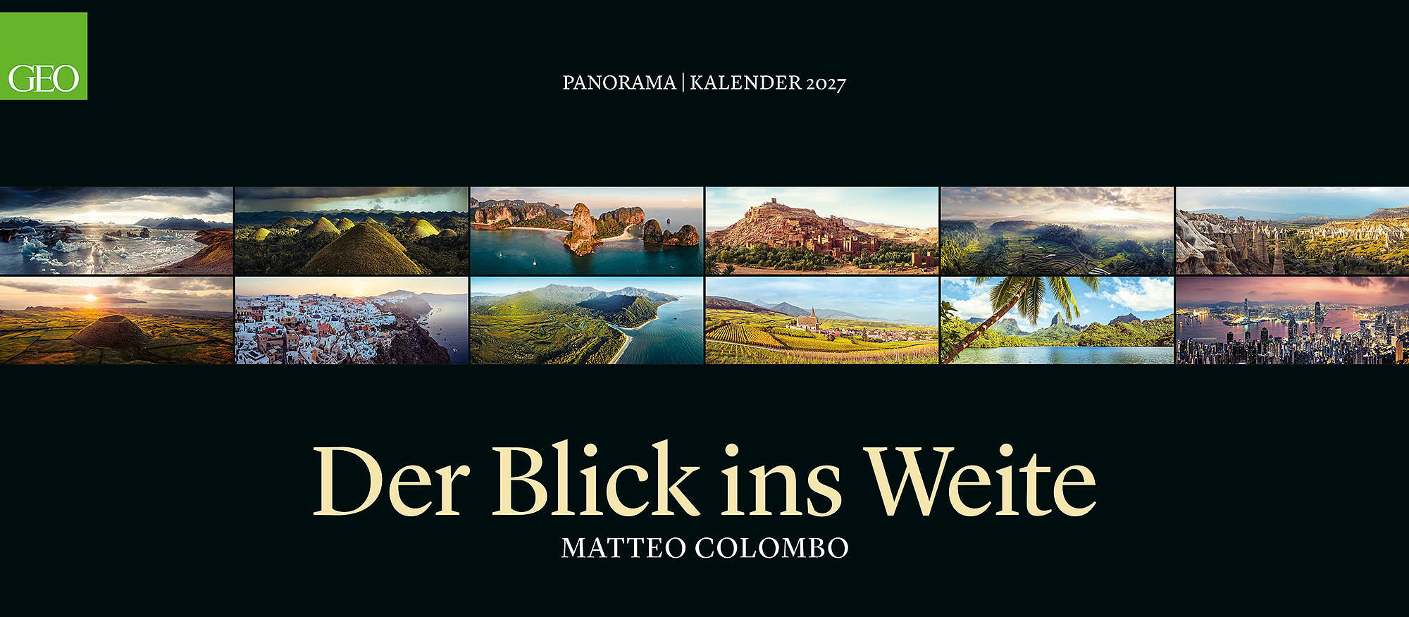 Panorama-Kalender "Der Blick ins Weite" 2027