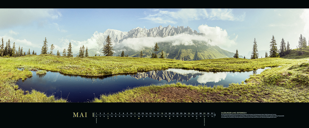 Panorama-Kalender-Abo " Orte der Stille" 2025