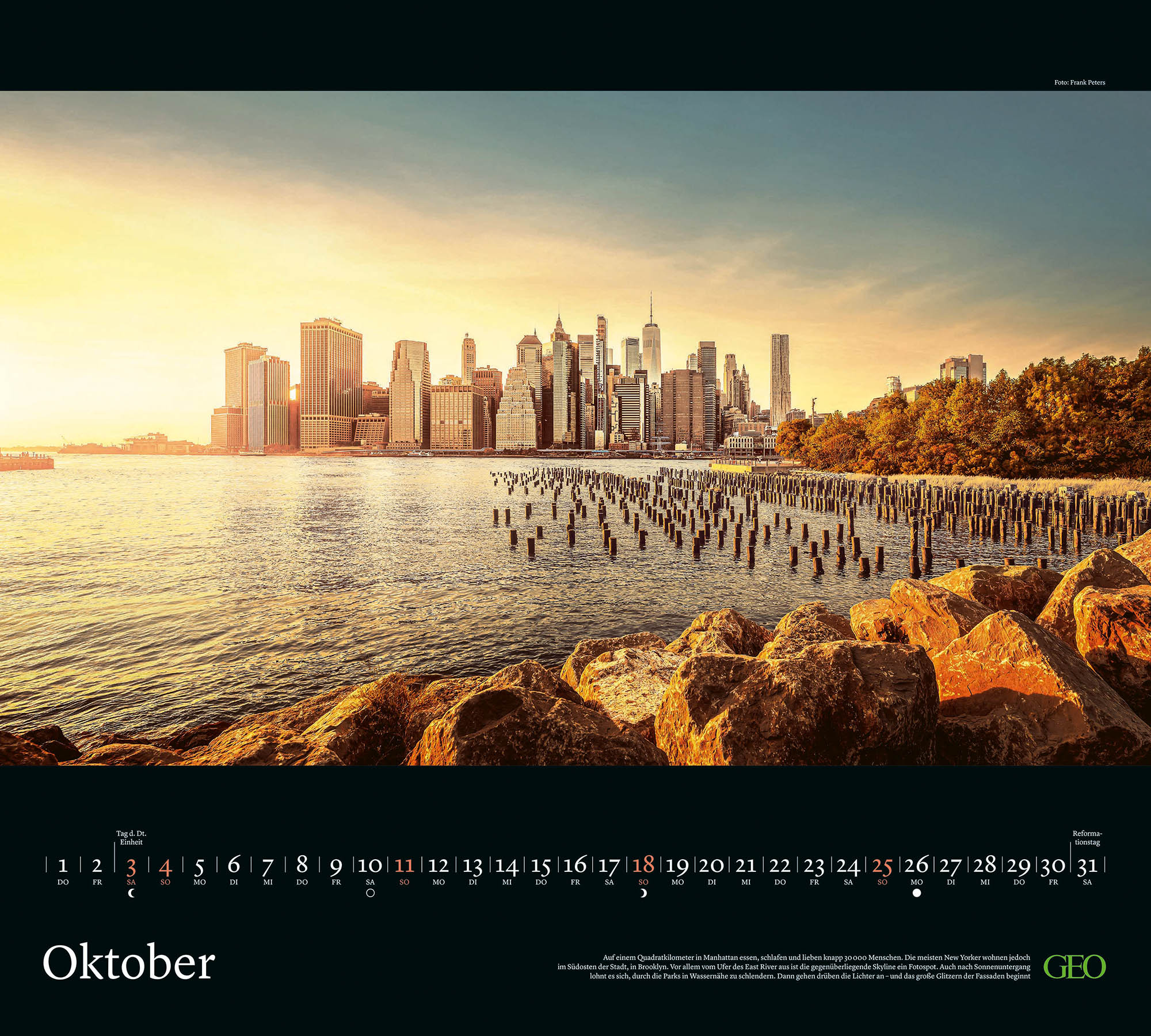 Kalender "New York" 2026