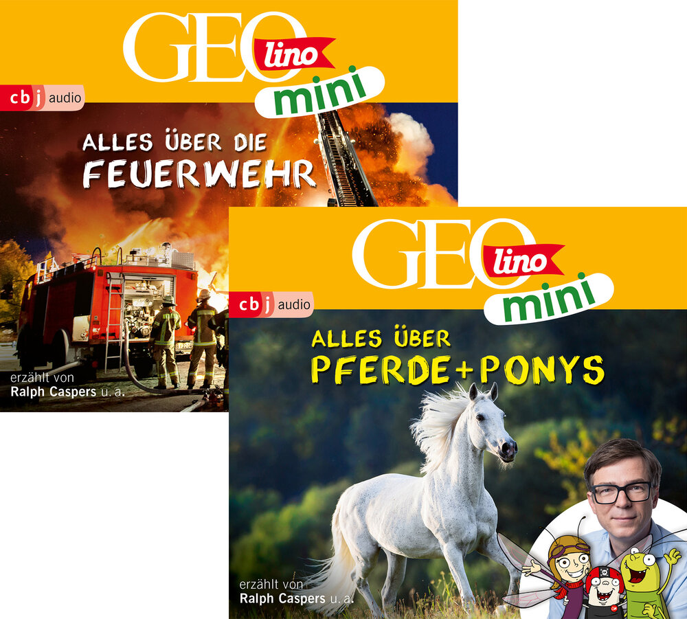 Hörspiel Bundle "Abenteuer Feuerwehr & Abenteuer Pferde und Ponys"