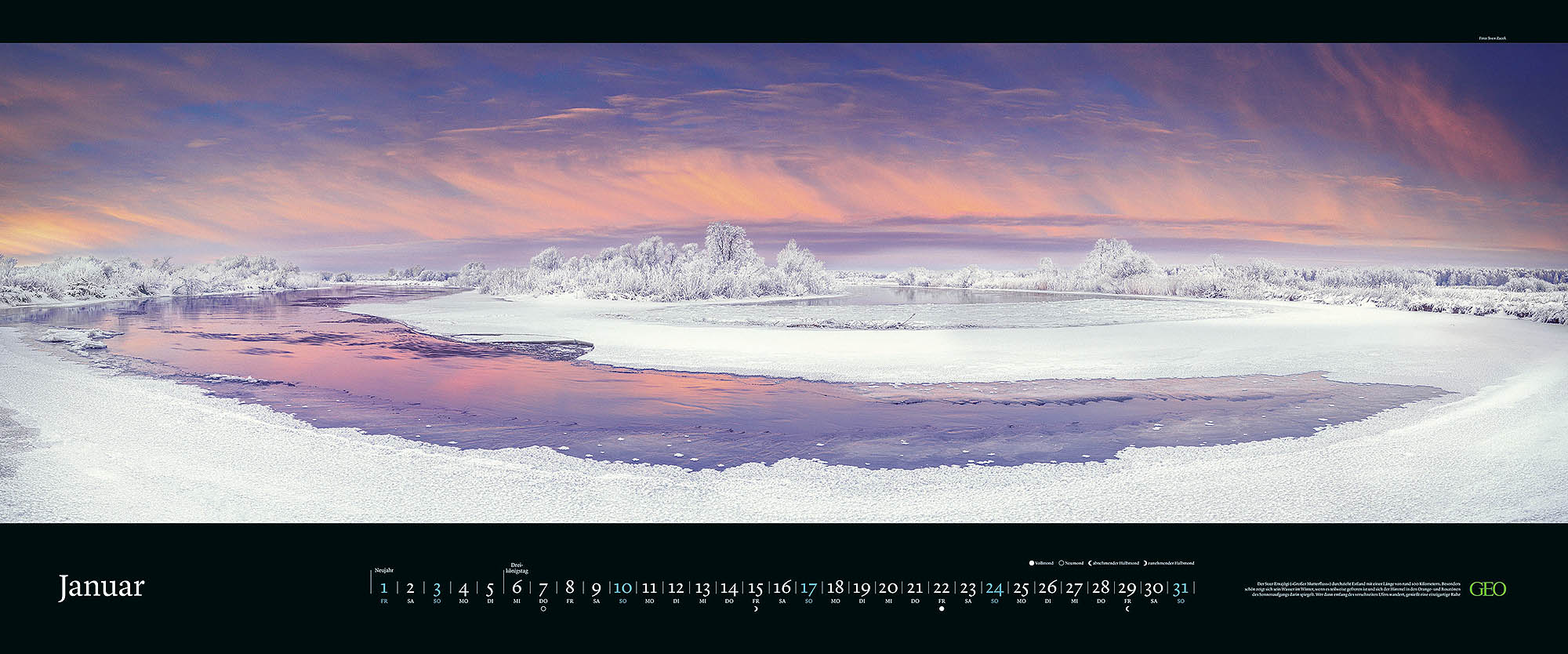 Panorama-Kalender "Orte der Stille" 2027