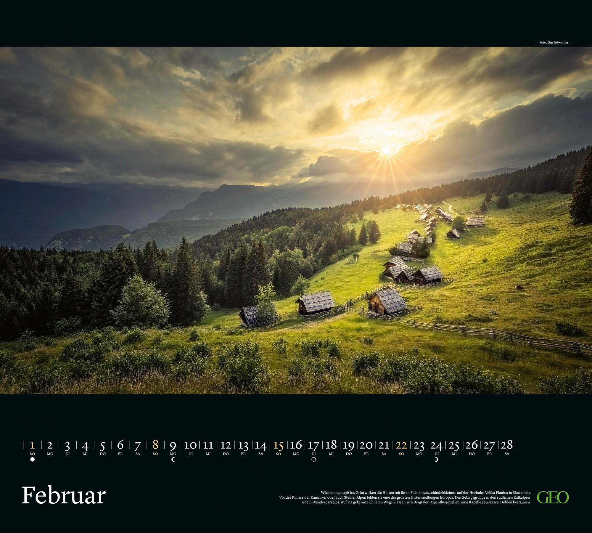 Kalender "Im Licht des Südens" 2026