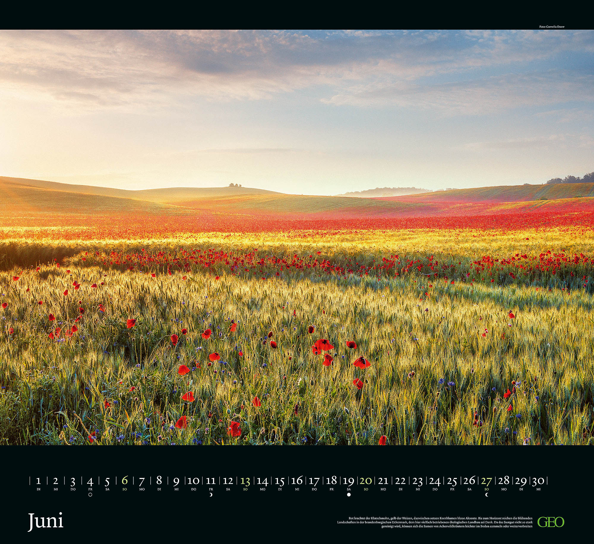 Kalender "Naturwunder Deutschland" 2027