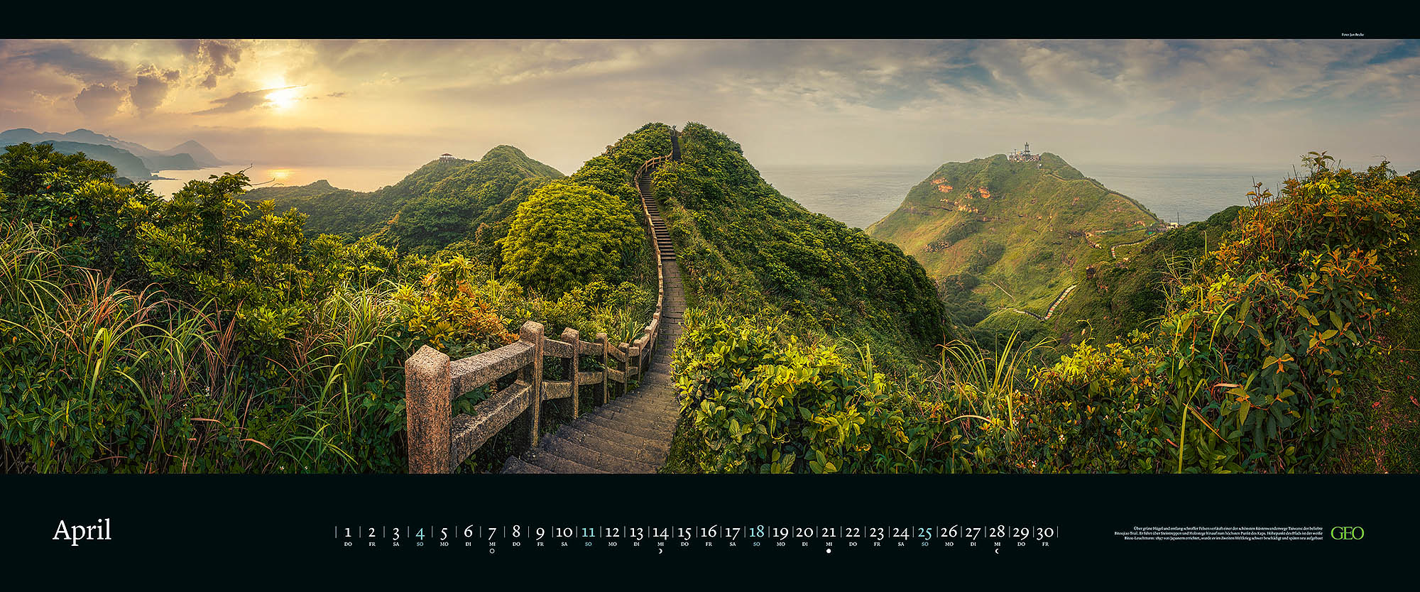 Panorama-Kalender Abo "Meeresweiten" 2027