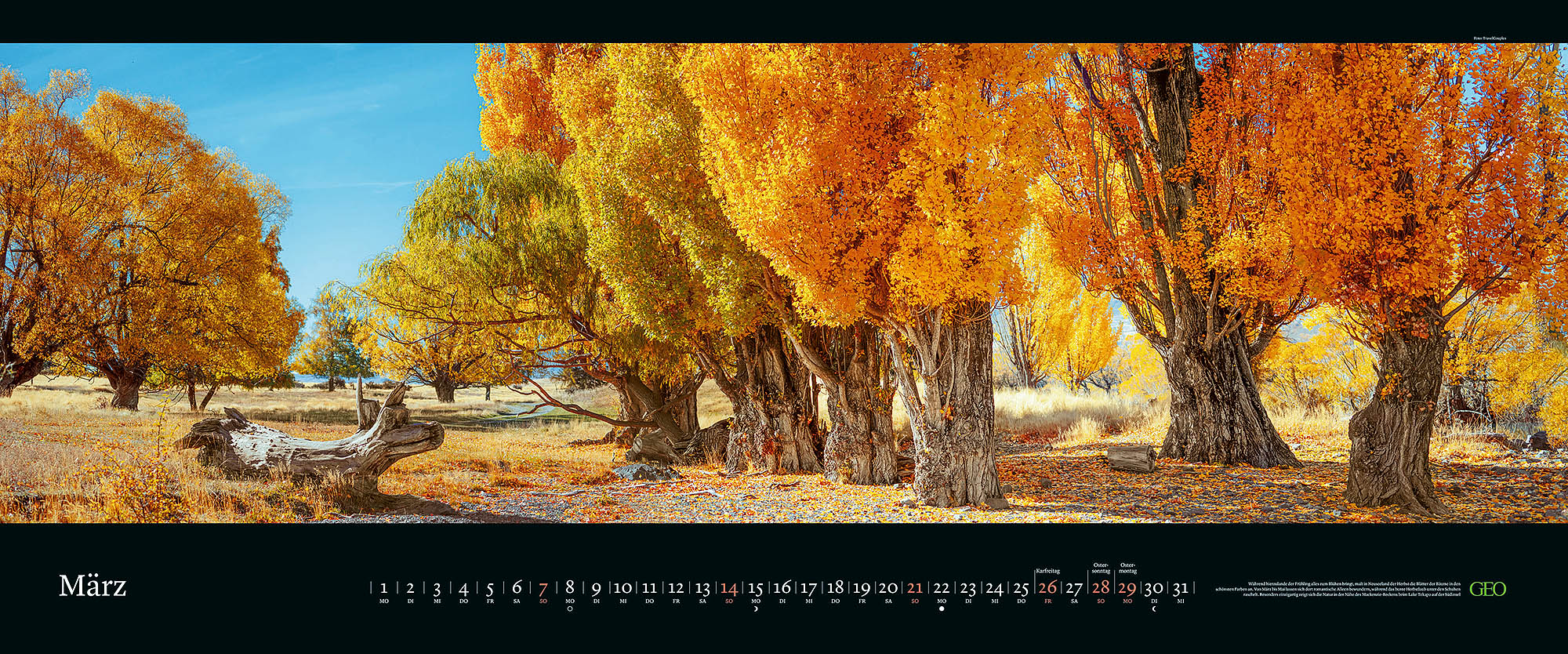 Panorama-Kalender "Orte der Stille" 2027