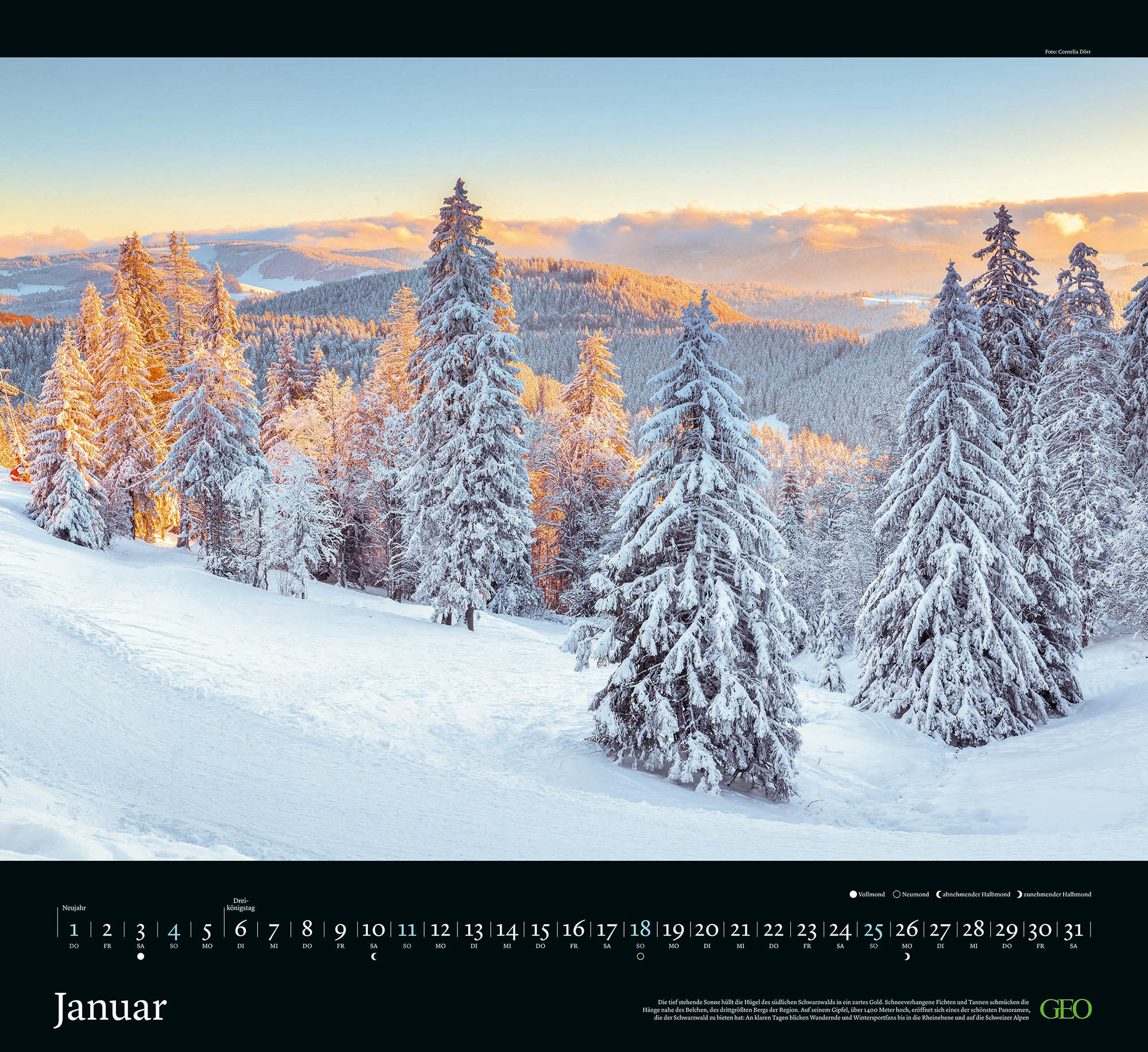 Kalender "Naturwunder Deutschland" 2026