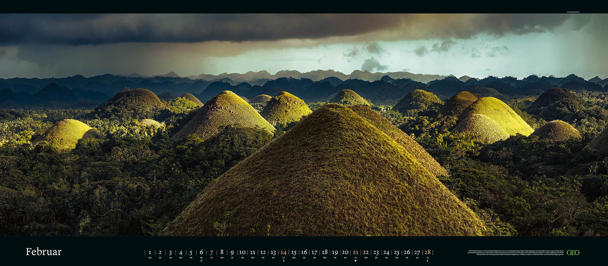 Panorama-Kalender Abo "Der Blick ins Weite" 2027